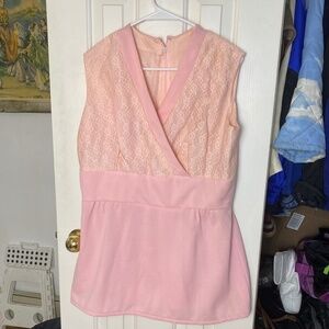 Mini 60s dress less and baby doll empire waist